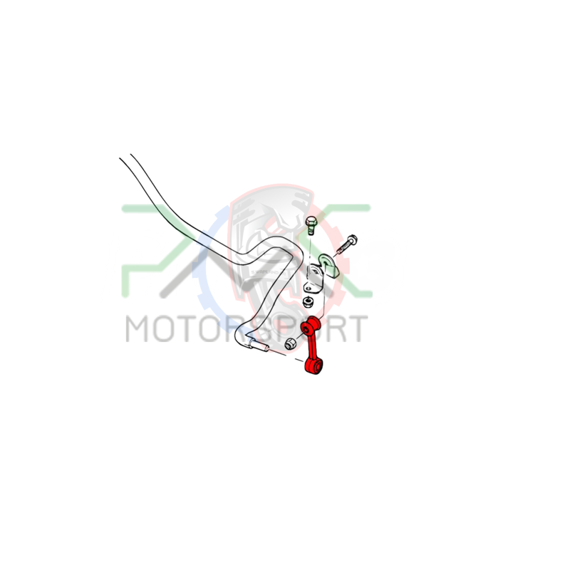 Kit de liaison de barre stabilisatrice de Suspension avant 72-K80894