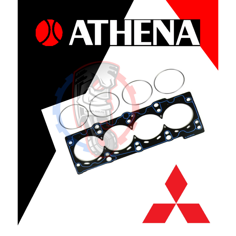 Joint de culasse renforcé Athena MITSUBISHI 4G63  DOHC  16V EVO4 Ø 87,5  mm épaisseur 1,15 mm 