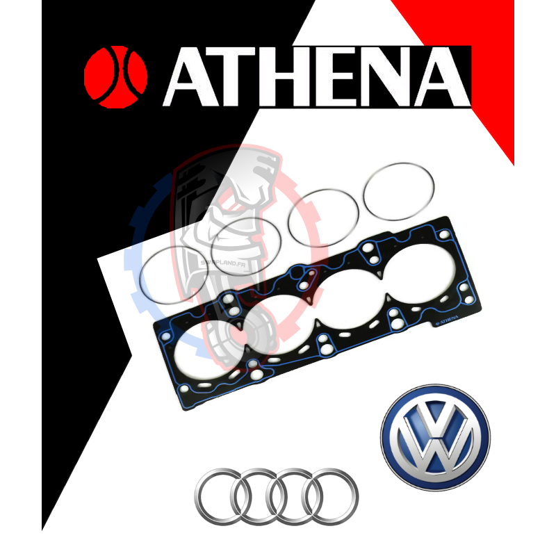 Joint de culasse renforcé Athena AUDI-VW GOLF Ø 81 mm épaisseur 1,4 mm 