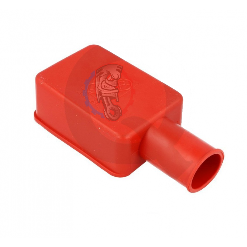 Capuchon isolant pour cosse de batterie rouge