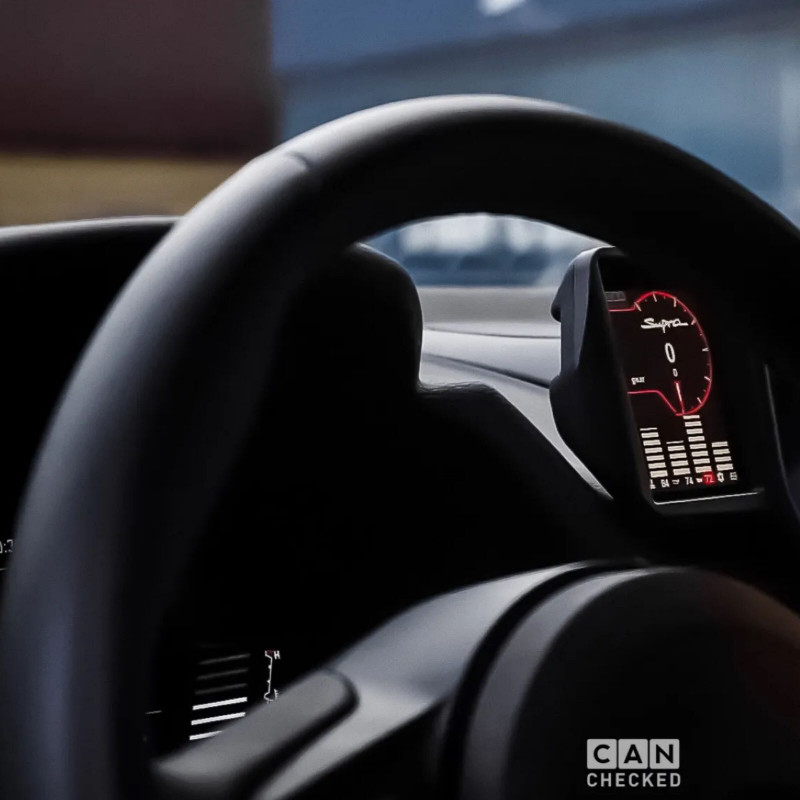 Afficheur CANchecked Supra MK5 A90/A91 RHD