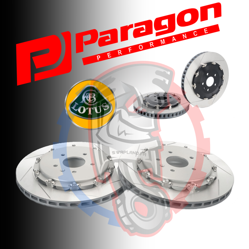 Disque de frein sur bol Paragon pour Lotus