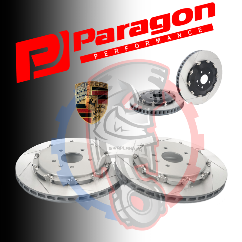 Disque de frein sur bol Paragon pour Porsche