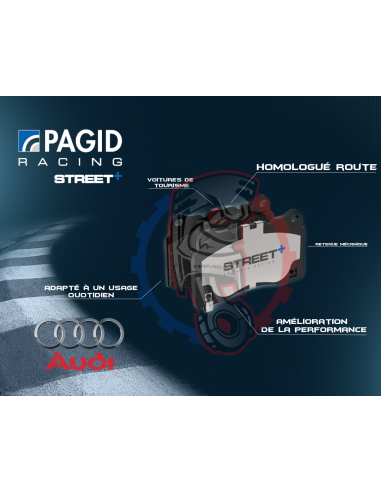PAGID RACING STREET+ Audi 80 