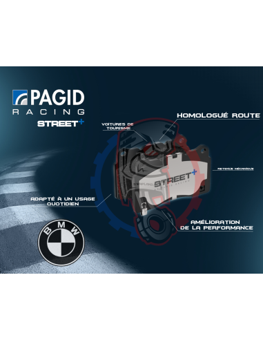 PAGID RACING STREET+ Bmw Série 3 