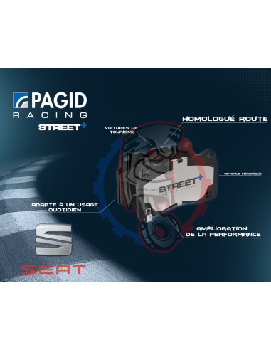 PAGID RACING STREET+ Seat/Cupra ALTEA 
