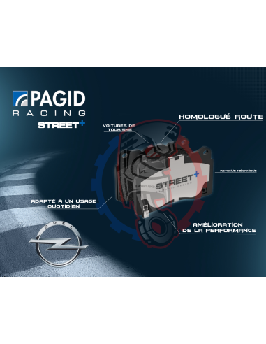 PAGID RACING STREET+ Opel ASTRA