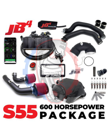 BMS Kit 600ch pour BMW S55 M2C/M3/M4 Filtres rouge