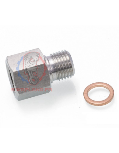 Adaptateur femelle 1/8 NPT / mâle 10X1.0