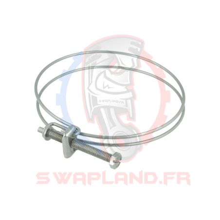 Colliers De Serrage Avec Insert EPDM - Lot De 4, Diamètre 75-80mm (2 1/2"), Pour Tuyaux Eau/gaz/chauffage