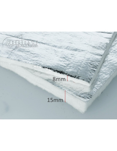 Plaque Thermique Boost Products Fibre de Verre avec Revêtement Aluminium
