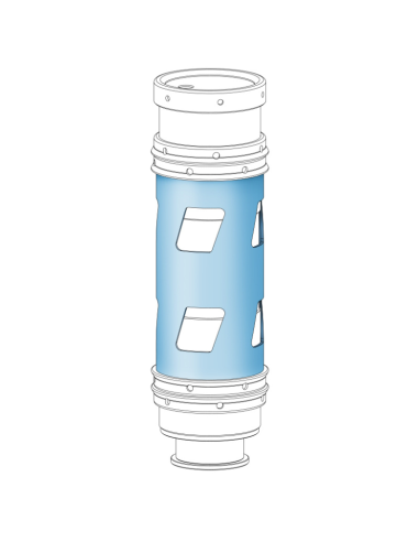 Tube de montage en acier pour Air Jack 60 C