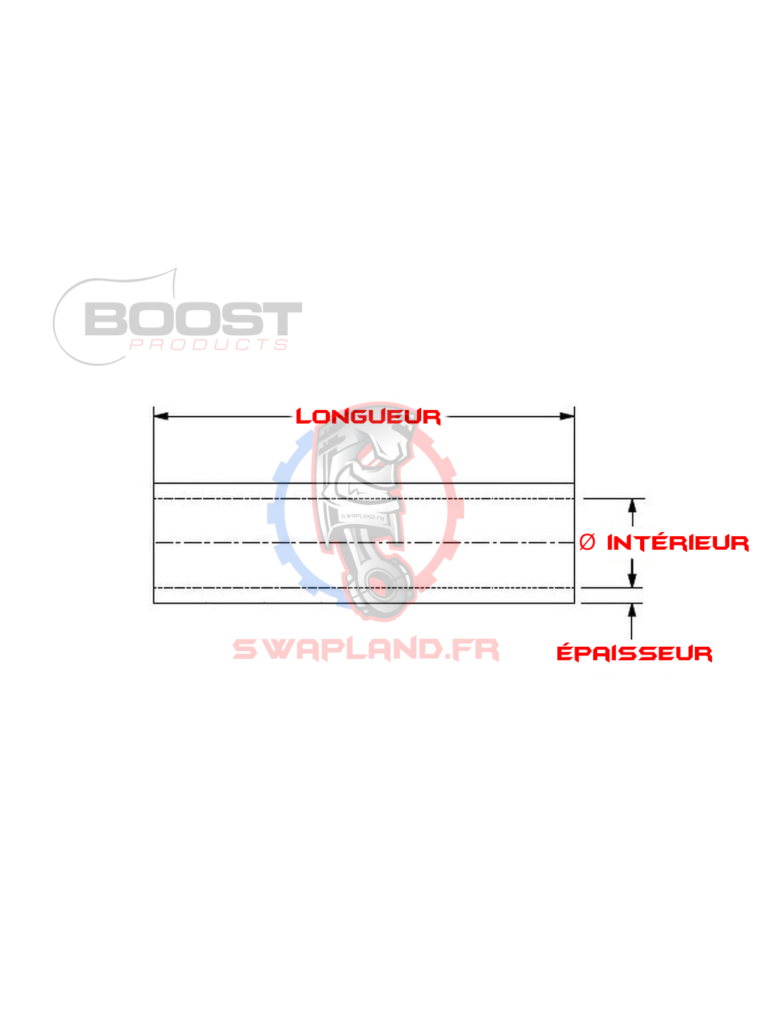 Durite Droite Universelle De 80 Mm Au Mètre - Référence MECA500035, Marque Générique, Neuve