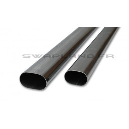 Tubes inox oval plat 1.50 mètre