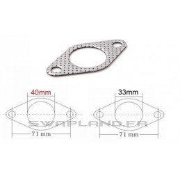 Joint graphite wastegate tial