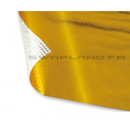 24x25 cm chaleur Film Protection Chaleur Tapis Chaleur Protection Moto échappement 1,4 mm 800 ° C