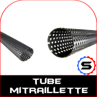 Tube perforé inox