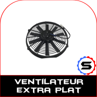 Extra flat fan