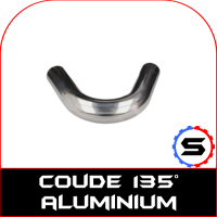 Coude aluminium 135°