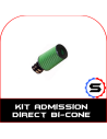 Kit d'admission direct bi cone Green