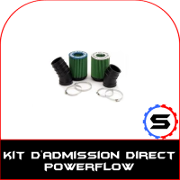 Kit d'admission direct Powerflow Green