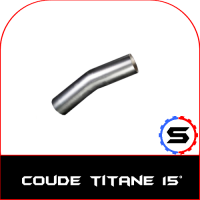 Coude titane 15°
