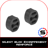 Silent bloc échappement renforcé