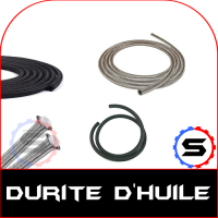 Durite oil reinforced in stainless steel