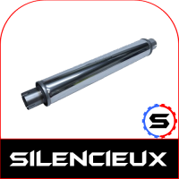 Silencieux echappement : silencieux Inox