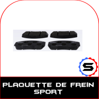 Sport brake plate