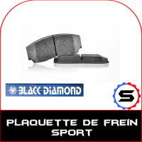 Sport brake pads black diamond