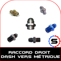 Raccord dash vers métrique droit
