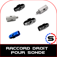 Raccord droit pour sonde 1/8 npt