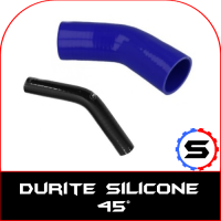 Silicone elbow 45°
