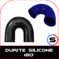 Silicone elbow 180°
