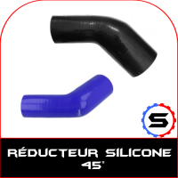 Silicone reducer 45°