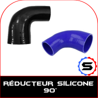 Silicone reducer 90°