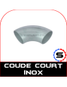 Coude court inox universel