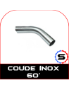 Coude inox 60° universel