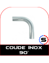 Coude inox 90° universel