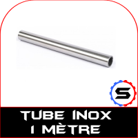 Tube inox 1 mètre