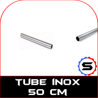 Tube inox 50 cm