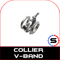 V-band stainless steel: kit, ring and replacement necklace