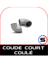 Coude court coulé