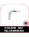 Coude aluminium 90°
