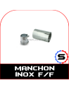 Manchon inox femelle femelle