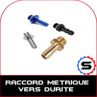 Raccord métrique vers durite