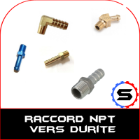 Npt to durite connection