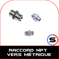Npt to metric connection