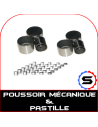 Poussoir mécanique et Pastille